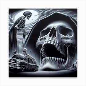 Skeleton 1 Canvas Print