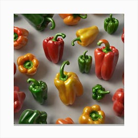 Red Peppers 9 Canvas Print