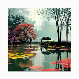 Lily Pond 1 Canvas Print