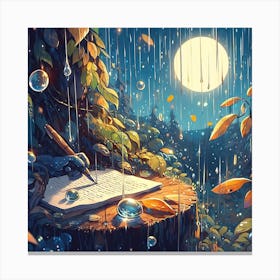 Liquid Lullaby Canvas Print