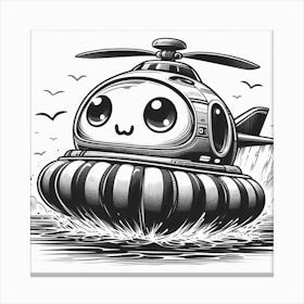 Hovercraft 4 Canvas Print