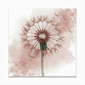 A Captivating Illustration Of A Dandelion Its Deli Hormq7ddthk2xlxauf1f A Zhqbkbd0rpwiexjjwpeeia Canvas Print