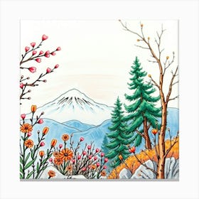 Mt Fuji 8 Canvas Print