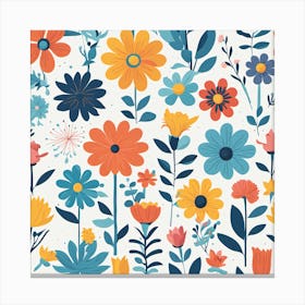 Floral Pattern Canvas Print