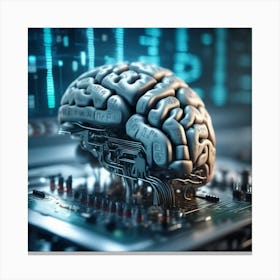 Artificial Intelligence Stock Photos & Royalty-Free Footage 1 Canvas Print