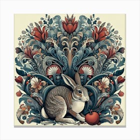 Rabbit With Apple Toile