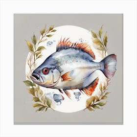 Fish of Piranha Canvas Print