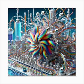 DMT ai art 015 Canvas Print