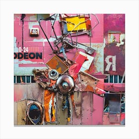 Abstract Odeon Canvas Print