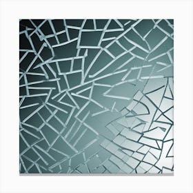Broken Glass 4 Canvas Print