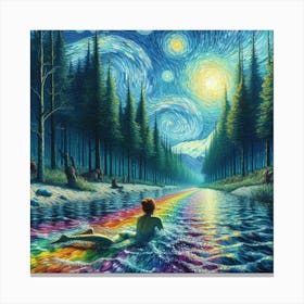 Starry Night 17 Canvas Print