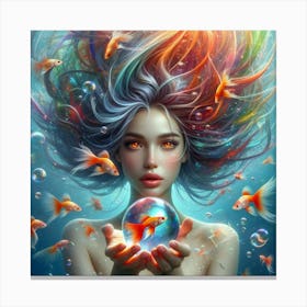 Goldfish 3 Canvas Print