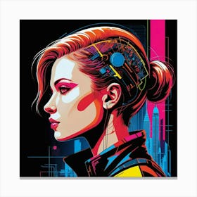 Cyberpunk Canvas Print