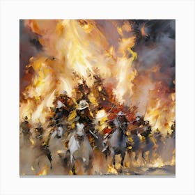 WAR IS HELL Canvas Print
