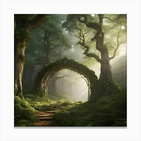 Fairytale Forest Canvas Print