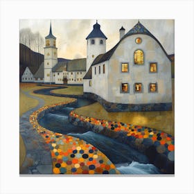 Slovakian Village Canvas Print