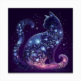 Galaxy Cat 1 Canvas Print