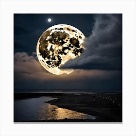 Full Moon Canvas Print