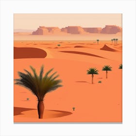 Desert Landscape 56 Canvas Print