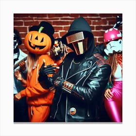 Halloween Costume Party3 Canvas Print