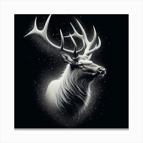 Deer Head Canvas Print