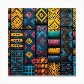 African Art Canvas Print