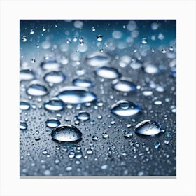 Water Droplets 8 Canvas Print