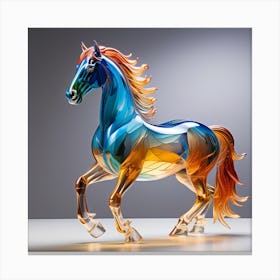 Glass Horse Canvas Print
