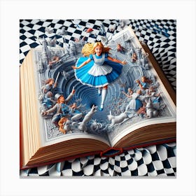 Alice In Wonderland 36 Canvas Print