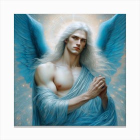 Blue Angel Canvas Print