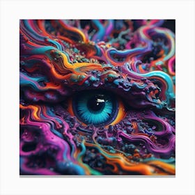 Eye Of The Tiger 1 Canvas Print