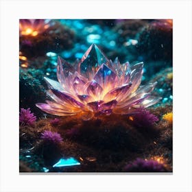 Lotus Flower Canvas Print