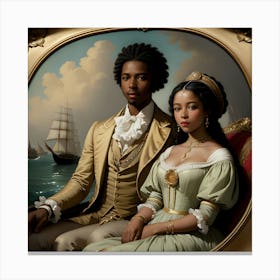 'The Lovers' Canvas Print