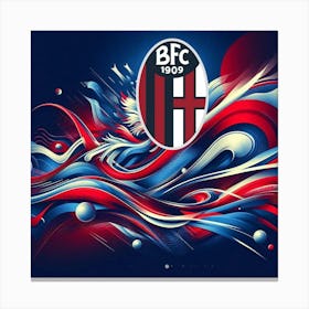 Bologna FC 1909 Logo Wall Art 7 Canvas Print