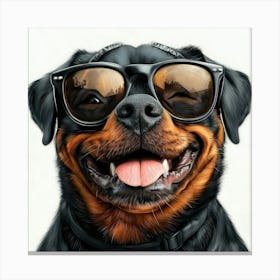 Rottweiler 5 Canvas Print