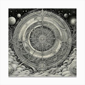 Clockwork Universe Canvas Print