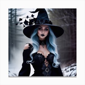 Witch In The Woods 3 Canvas Print