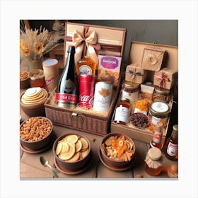 Gift Basket Canvas Print