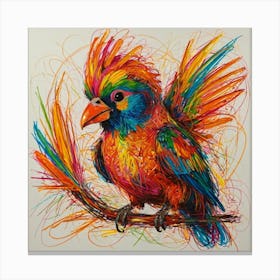 Colorful Parrot Canvas Print