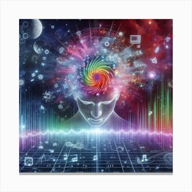 Spectrum of infinite 2 Canvas Print