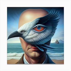 Eye Of The Bird Canvas Print