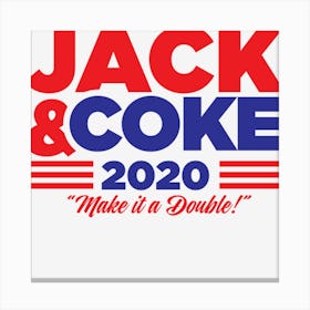 Jack Coke 2020 Canvas Print