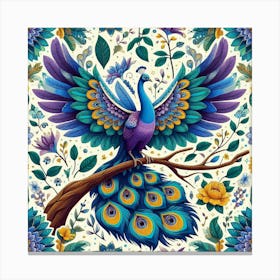 Peacock 2 Canvas Print