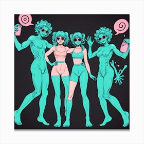 Sexy Girls 21 Canvas Print