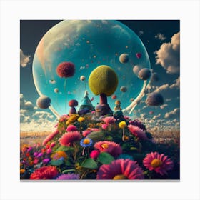 Flora And Fauna Canvas Print