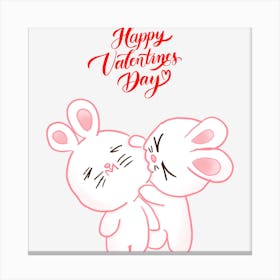 Happy Valentine'S Day 1 Canvas Print