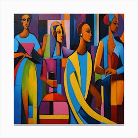 African Women Canvas Print