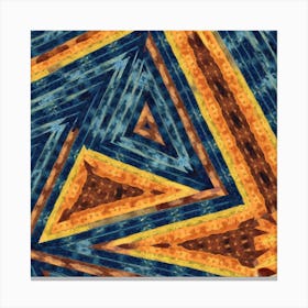 Triangles Canvas Print