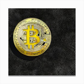 Bitcoin Canvas Print