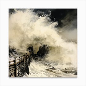 Wave 10 Canvas Print